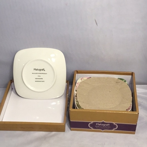 PFALTZGRAFF WINE COUNTRY SET OF 6 APPETIZERS PLATES - Picture 3 of 4